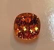 Mandarin Garnet Square Cushion 2.59ct