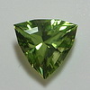 Peridot Apple Green Modified Trill 1.77ct Pakistan natural